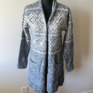 NWT ABERCROMBIE & FITCH LONG CARDIGAN